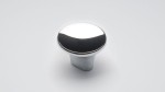BRASS KNOB UW-CP - Polished silver 